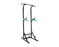 07189 - Multiestacin de musculacion CECOTEC Drumfit PullUps 4000 tower. Torre de dominadas y fondos. Acolchado y con agarres antideslizantes. Altura ajustable. Mximo peso 120 kg.(07189)