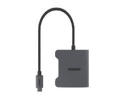 AD-1017 - Adaptador SITECOM Usb-C a 2HDMI2.0 4K 60Hz (AD-1017)