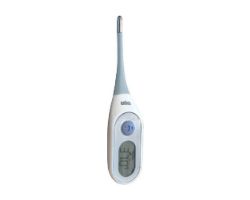 PRT2000EU - Termmetro Digital Braun Infantil LCD Punta Flexible 8 Segundos Azul/Blanco (PRT2000EU)