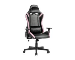 MGCPROBPK - Silla Mars Gaming 5 Ruedas XL Mx. 150Kg Reposabrazos 2D Respaldo Reclinable 135 Negro/Rosa (MGCPROBPK)