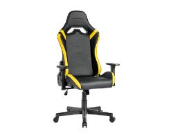 MGCPROBY - Silla Mars Gaming 5 Ruedas XL Mx. 150Kg Reposabrazos 2D Respaldo Reclinable 135 Negra/Amarilla (MGCPROBY)