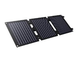 25238 - Panel Solar Porttil Trust Zuny 20W 2xUSB para Batera Externa/Smartphone/Tablet en Itinerancia Negro (25238)