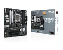 90MB1EH0-M0EAYC - Placa base ASUS PRIME B650M-A II-CSM:(AM5) 4DDR5 M.2 SATA3 PCIe USB 2.0 USB-A 3.0/3.1 DP HDMI VGA RJ45 PS/2 mATX 7.1 Gigabit Ethernet 2.5