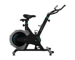 07242 - Bicicleta Esttica CECOTEC DrumFit Indoor 13000 Race Sprint. volante de inercia de 13 Kg. Pulsmetro. Pantalla LCD, Soporte para dispositivos. Ruedas de transporte. Resistencia por friccin Silln ajustable vertical y horizontalmente. Peso de 110KG(07242)