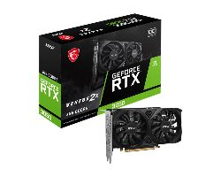 912-V812-015 - MSI Nvidia GeForce RTX 3050 VENTUS 2X 6GOC 6Gb GDDR6 1xDP 1.4a 2xHDMI 2.1 8xPCIe 4.0 HDCP OpenGL 4.6 (912-V812-015)