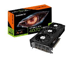 GV-N407TSWF3OC-16GD G10 - GIGABYTE Nvidia GeForce RTX 4070 TI SUPER WindForce 3X 16Gb GDDR6X 3xDP 1.4a 1xHDMI 2.1a 8xPCIe 4.0 OpenGL 4.6 (GV-N407TSWF3OC-16GD)