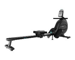 07223 - Mquina remo CECOTEC Drumfit Rower 9000 Regata, resistencia magntica y 8 niveles de intensidad. Volante de inercia 9 Kg. Pantalla LCD. Estructura plegable de forma vertical. Reposapis con correas ajustables y ruedas de transporte. (07223)