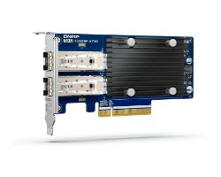 QXG-10G2SF-X710 - Tarjeta de Red QNAP PCIe 3.0 2xSFP+ 10GbE Perfil Bajo NAS/PC (QXG-10G2SF-X710)