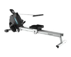 07213 - Mquina de Remo CECOTEC Rower 5500 Regatta, plegable con sistema de resistencia magntica y diferentes niveles intensidad, Volante de inercia de 5,5 kg. Posee display LCD, reposapis con correas ajustables y ruedas de transporte.(07213)