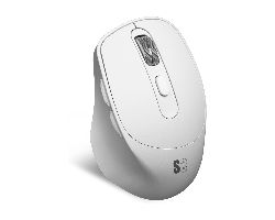 SUBMO-EDCON02 - Ratn SUBBLIM Comfort Diestro Ergonmico Silencioso RF 2.4GHz Bluetooth 2400dpi 6 Botones Blanco (SUBMO-EDCON02)