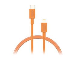 NBTCABLALO1 - Cable NUBBEH Elisium USB-A/M a Lightning/M 1m 2A Naranja (NBTCABLALO1)