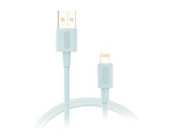 NBTCABLALT1 - Cable NUBBEH Elisium USB-A/M a Lightning/M 1m 2A Turquesa (NBTCABLALT1)