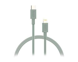 NBTCABLCLG1 - Cable NUBBEH Elisium USB-C/M a Lightning/M 1m 2A Verde (NBTCABLCLG1)