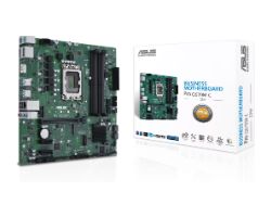 90MB19E0-M0EAYC - Placa base ASUS PRO Q670M-C-CSM: (1700) 4DDR5 M.2 SATA3 PCIe USB 2.0 USB-A 3. DP 1.4 HDMI 2.1 PS/2 RJ45 7.1 mATX Gigabit Ethernet