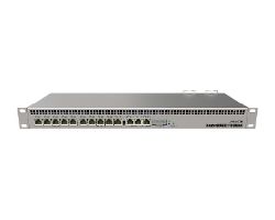 RB1100x4 - Switch Mikrotik 13xRJ45 GbE 1xRS232 Ethernet LAN/WAN PoE Rack 1U Acero Inoxidable (RB1100x4)