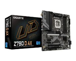 Z790 D AX G10 - Placa base GIGABYTE Z790 D AX:(1700) 4DDR5 M.2 SATA3 USB 2.0 USB-A 3.0 USB-C 3.1 DP HDMI RJ45 PS/2 7.1 ATX WiFi 6 Bluetooth 5.3 Gigabit Ethernet 2.5