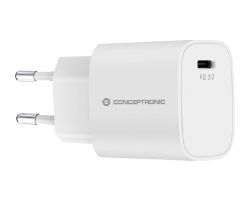 ALTHEA14W - Cargador de Pared CONCEPTRONIC 1xUSB-C PD 3.0 20W Blanco (ALTHEA14W)