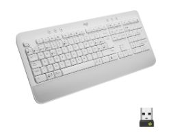 920-010971 - Teclado LOGITECH Signature K650 QWERTY Bluetooth 5.1 BLE 10m Blanco (920-010971)