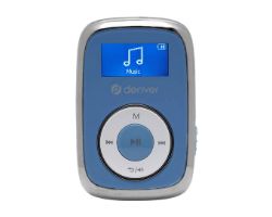 MPS-316BU - Reproductor MP3/MP4 DENVER 16Gb USB-C Azul/Blanco (MPS-316BU)