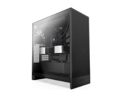 CM-H72FB-01 - Caja NZXT H7 Flow Ventana Lateral de Cristal Templado 2xUSB-A 1xUSB-C ATX EATX mATX Mini-ITX Negra (CM-H72FB-01)