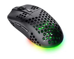 25307 - Ratn Gaming Trust GTX 929 Helox Diestro ptico RGB Wireless RF 4800dpi 6 Botones Negro (25307)