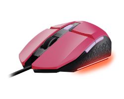 25068 - Ratn Gaming Trust GXT 109 Felox Ambidextro RGB USB-A 6400dpi 6 Botones Rosa (25068)