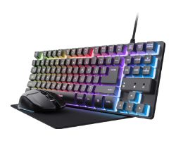 25227 - Kit Trust GTX 794 Teclado/Ratn/Alfombrilla Negro (25227)