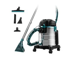 08598 - Aspirador de tapiceras CECOTEC CarpetClean 20000 PRO. permite a su vez aspirar slidos y lquidos con 1400 W de potencia y 22 kPa.(08598)