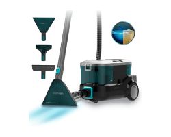 08573 - Aspirador de tapiceras CECOTEC CarpetClean 1000 EasyHome,de trineo CarpetClean multiusos. Potencia de 800 W. Depsito de agua limpia y de agua sucia. Multisuperficie. Fcil transporte. Kit de accesorios.(08573