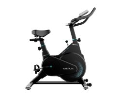 07240 - Bicicleta indoor CECOTEC DrumFit Indoor 10000 Race. compacta de spinning con volante de inercia de 10 Kg. Pantalla LCD. Soporte para dispositivos. Pulsmetro. Ruedas de transporte. Resistencia por friccin. Silln ajustable vertical y horizontalmente.