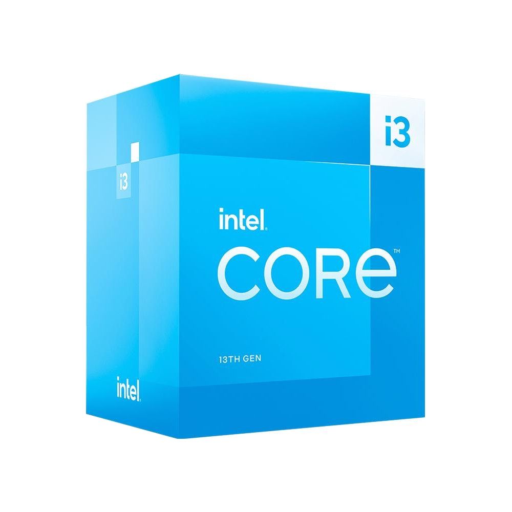 BX8071513100F - CPU Intel Core i3-13100F LA1700 3.4GHz/4.5GHz 12Mb PCIe 4.0/PCIe 5.0 DDR4/DDR5 64 Bits Caja (BX8071513100F)