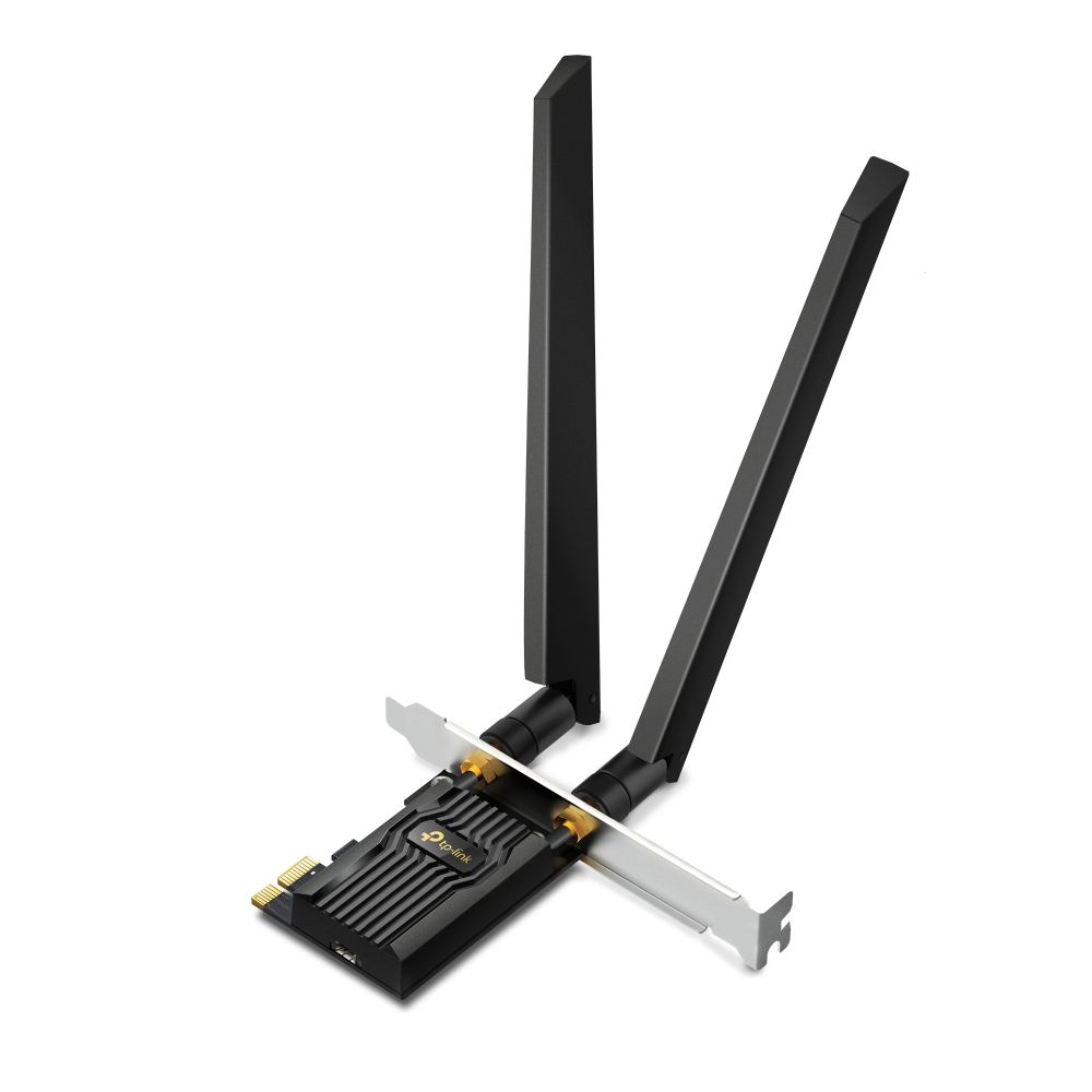 ARCHER TXE72E - Adaptador TP-Link WiFi 6E TriBand PCIe Bluetooth 5.2 2 Antens Desmontables Negro (Archer TXE72E)