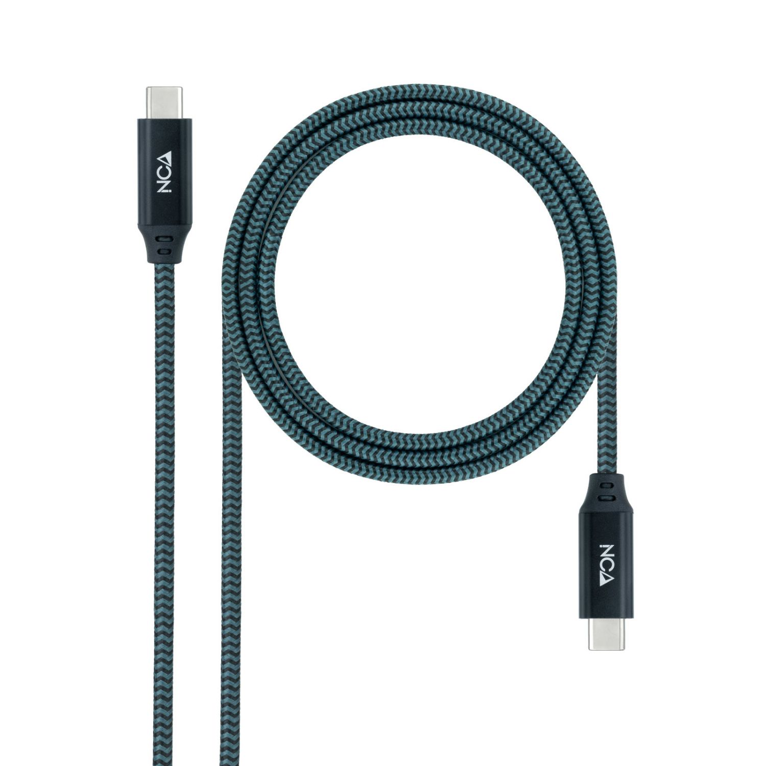 10.01.4300-COMB - Nanocable USB-C 4/M a USB-C 4/M 50cm 100W (10.01.4300-COMB)