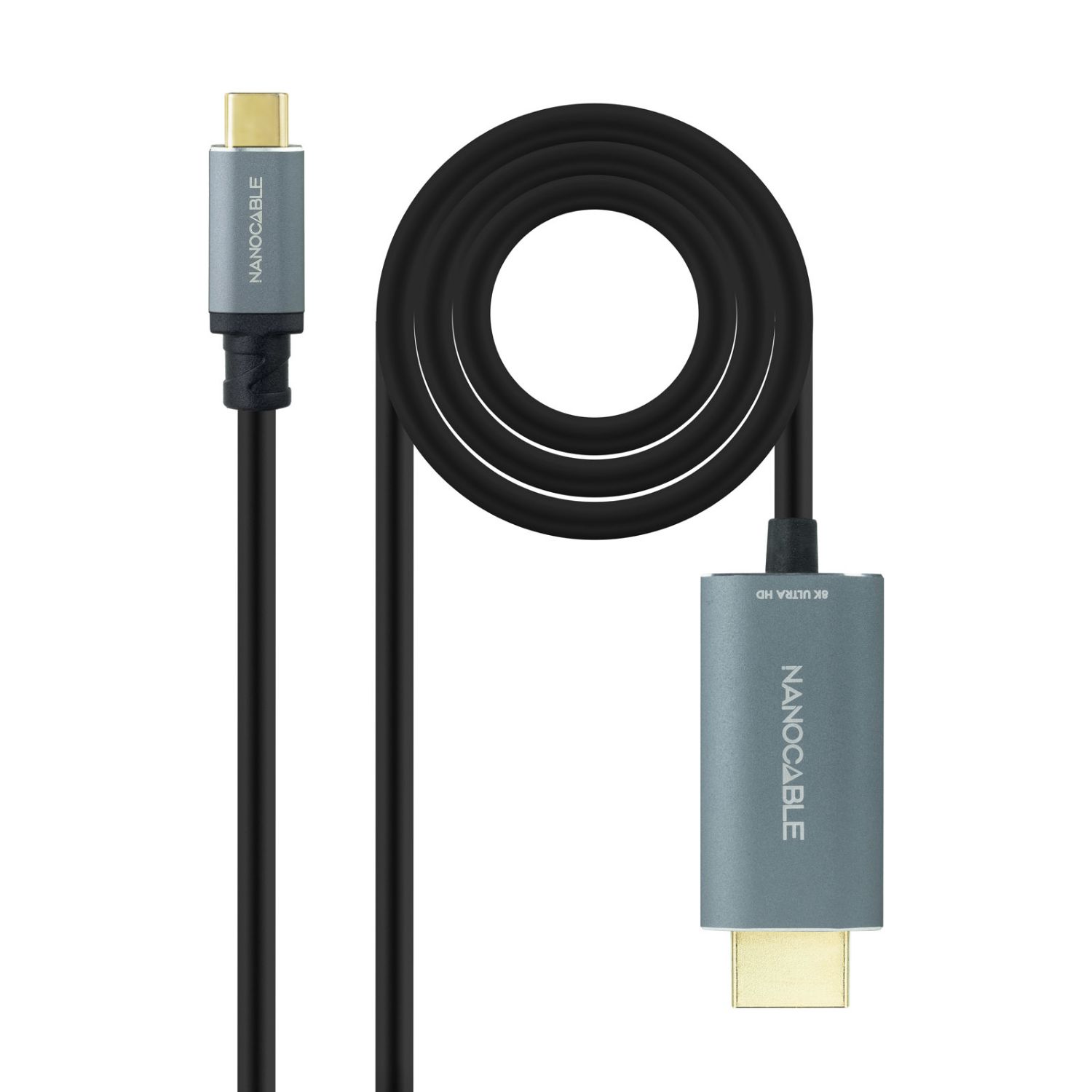 10.15.5162 - Nanocable USB-C/M a HDMI/M 1.8m Negro (10.15.5162)