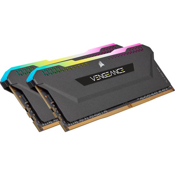 CMH32GX4M2Z3200C16 - Mdulo Corsair DDR4 32Gb (2x16Gb) 3200Mhz Vengeance RGB Pro SL 288-pin DIMM 1.35V (CMH32GX4M2Z3200C16)