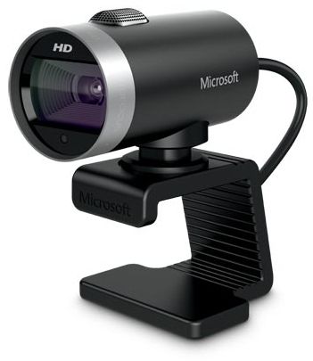 H5D-00015 - Cmara Microsoft LifeCam Cinema HD 1mp 720p Autofocus Soporte CMOS USB 2.0 Cable 1.8m Micrfono Negra (H5D-00015)