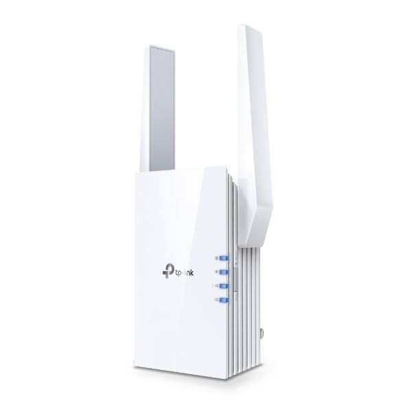 RE705X - Repetidor TP-Link AX3000 Mesh WiFi 6 DualBand 1xRJ45 2 Antenas Externas Blanco (RE705X)