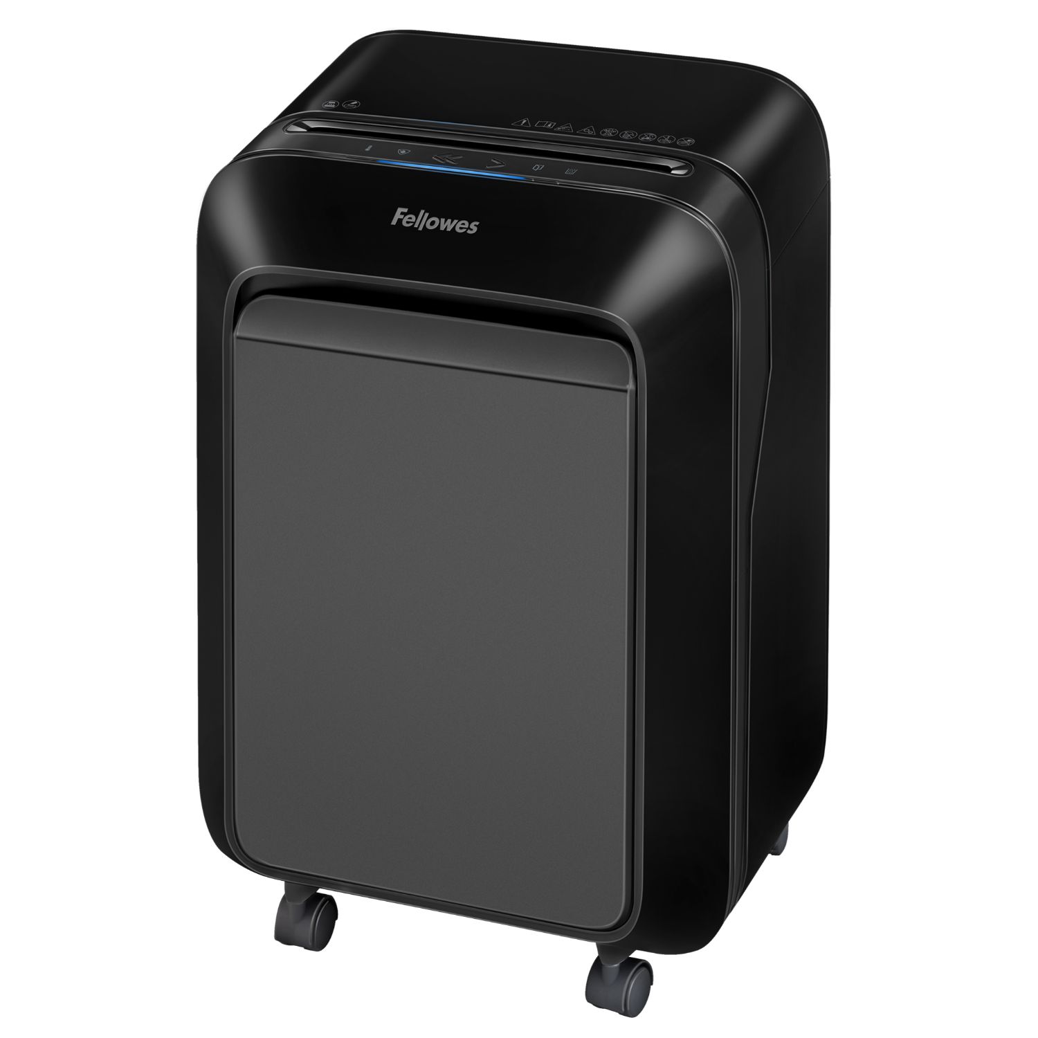 5502501 - Destructora Fellowes LX210 Grapas/Papel/Tarjetas de crdito/Grapas 22 Litros 20 Minutos P-4 4 Ruedas Negra (5502501)