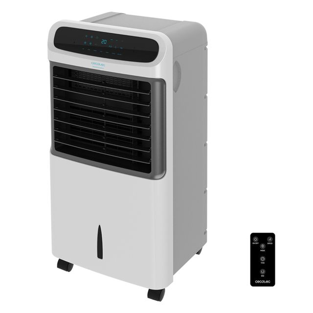 05955 - Climatizador evaporativo CECOTEC EnergySilence PureTech 6500, 80 W, Doble Funcin Frio/Calor, Caudal 600 m2/h, 12l de Capacidad, Temporizador hasta 8h, Mando a Distancia, 3 Velocidades (05955)