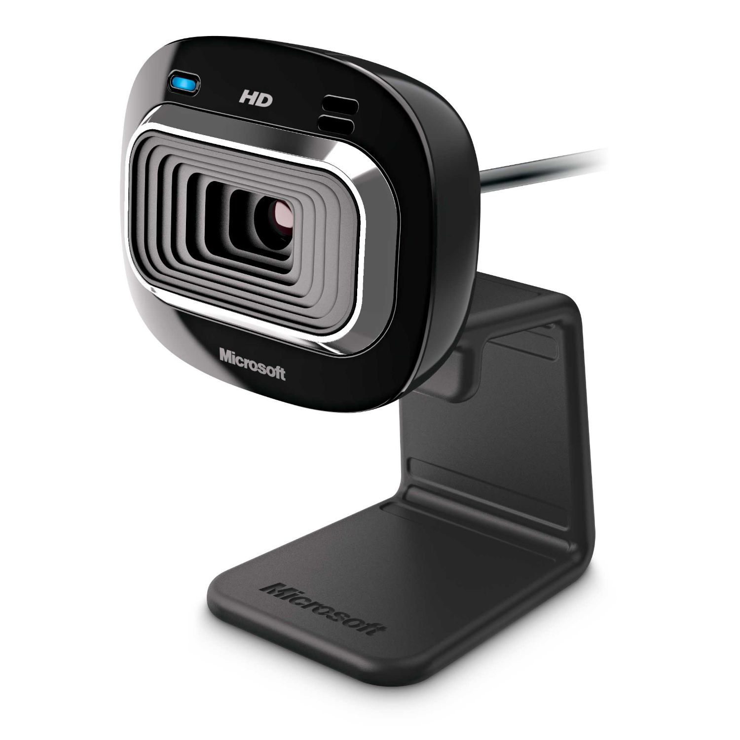 T3H-00013 - WebCam Microsoft LifeCam HD-3000 1mp 720p 68.5 Sensor CMOS Zoom Digital 4x USB 2.0 Cable 1.5m Micrfono Negra (T3H-00013)