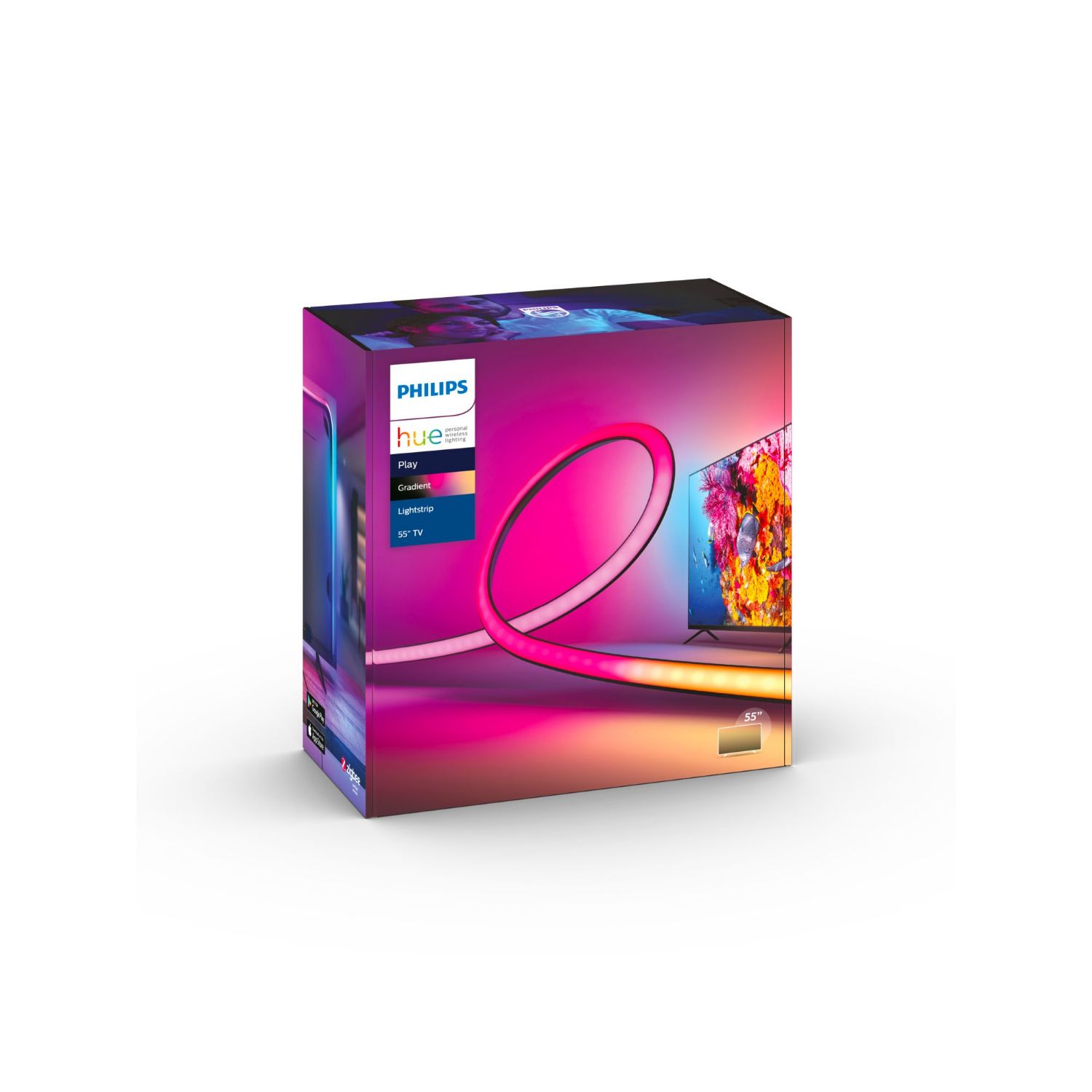 929002422701 - Tira de Luz Philips HUE Play gradient 55