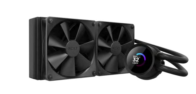RL-KN240-B1 - Refrigeraci�n L�quida CPU NZXT Kraken Multisocket 2x120mm LCD Negra (RL-KN240-B1)