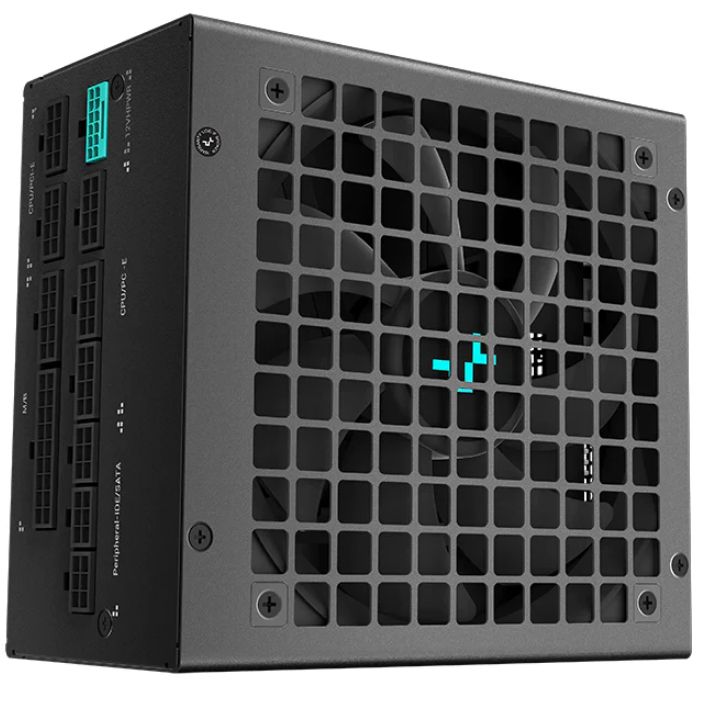 R-PX850G-FC0B-EU - Fuente DeepCool PX850G ATX 850W PFC 90% 135mm 20+4 pin ATX Molex SATA PCIe 80 Plus Gold Negra (R-PX850G-FC0B-EU)