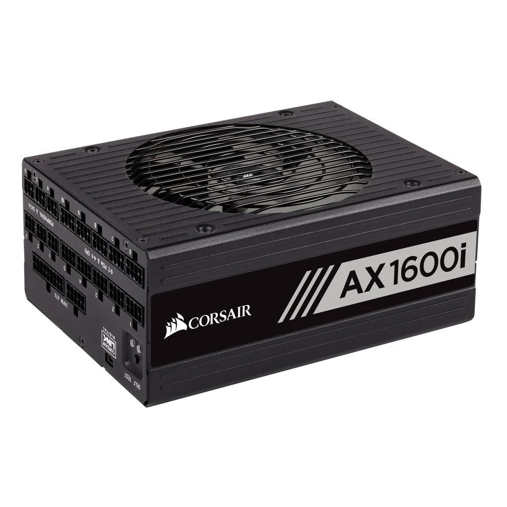 CP-9020087-EU - Fuente Corsair AX1600I 1600W ATX 140mm Molex EPS 80 Plus Titanium Negra (CP-9020087-EU)