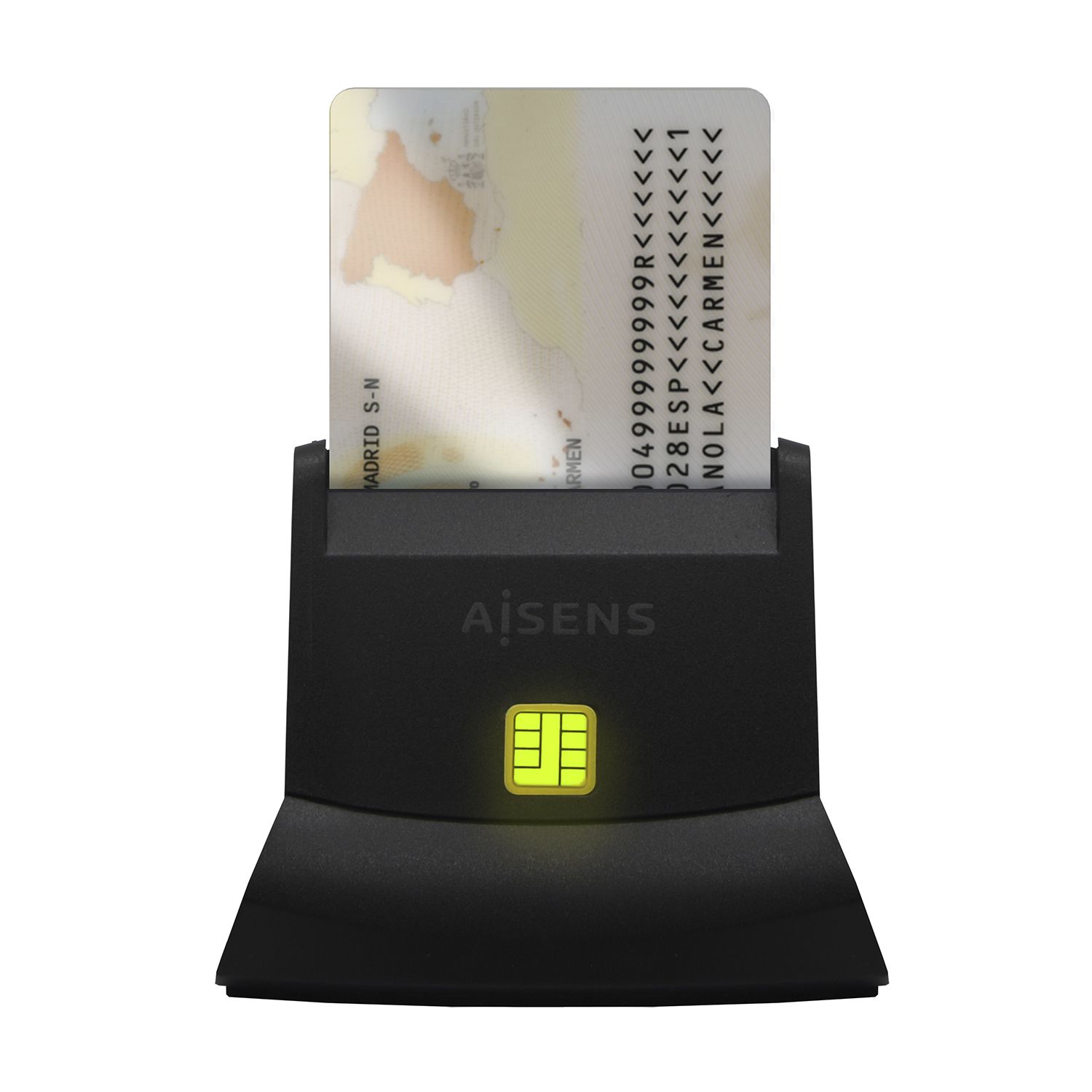 ASCR-SN05-BK - Lector AISENS Tarjetas Inteligentes DNIe USB 2.0 Negro (ASCR-SN05-BK)