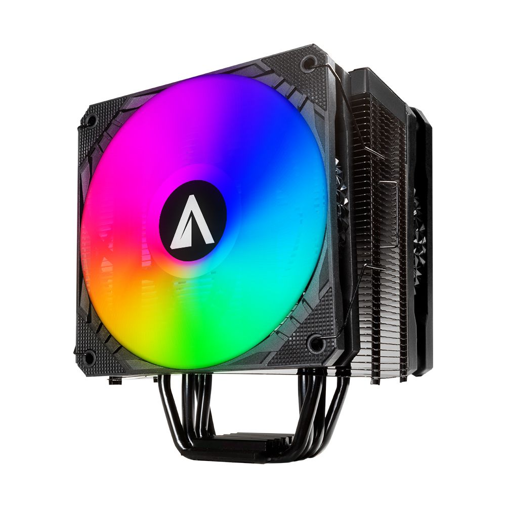 AB832407 - Ventilador CPU Abysm Snow IV Multisocket 2x120mm 200W ARGB Negro (AB832407)