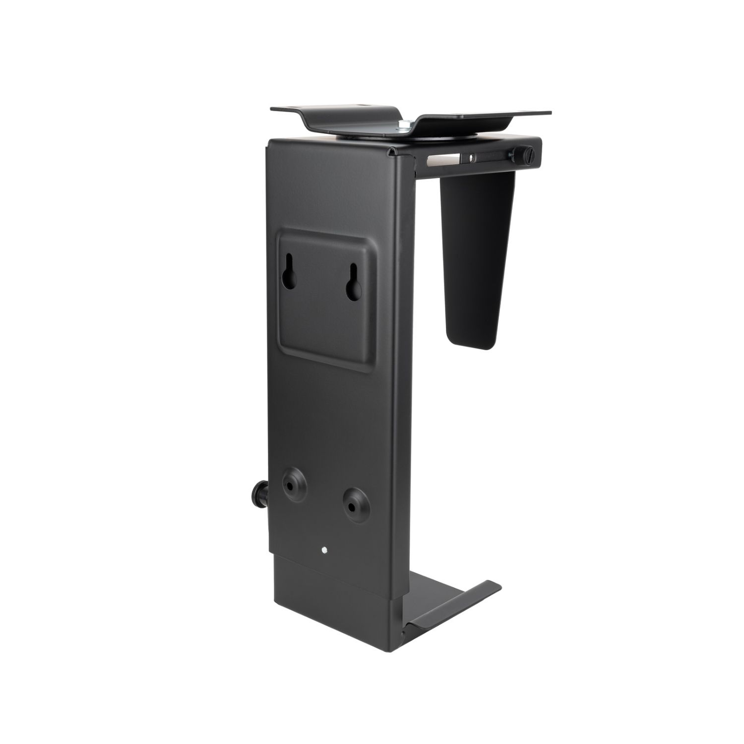 TQMUD01 - Soporte Metlico TooQ para CPU Escritorio/Pared Negro (TQMUD01)