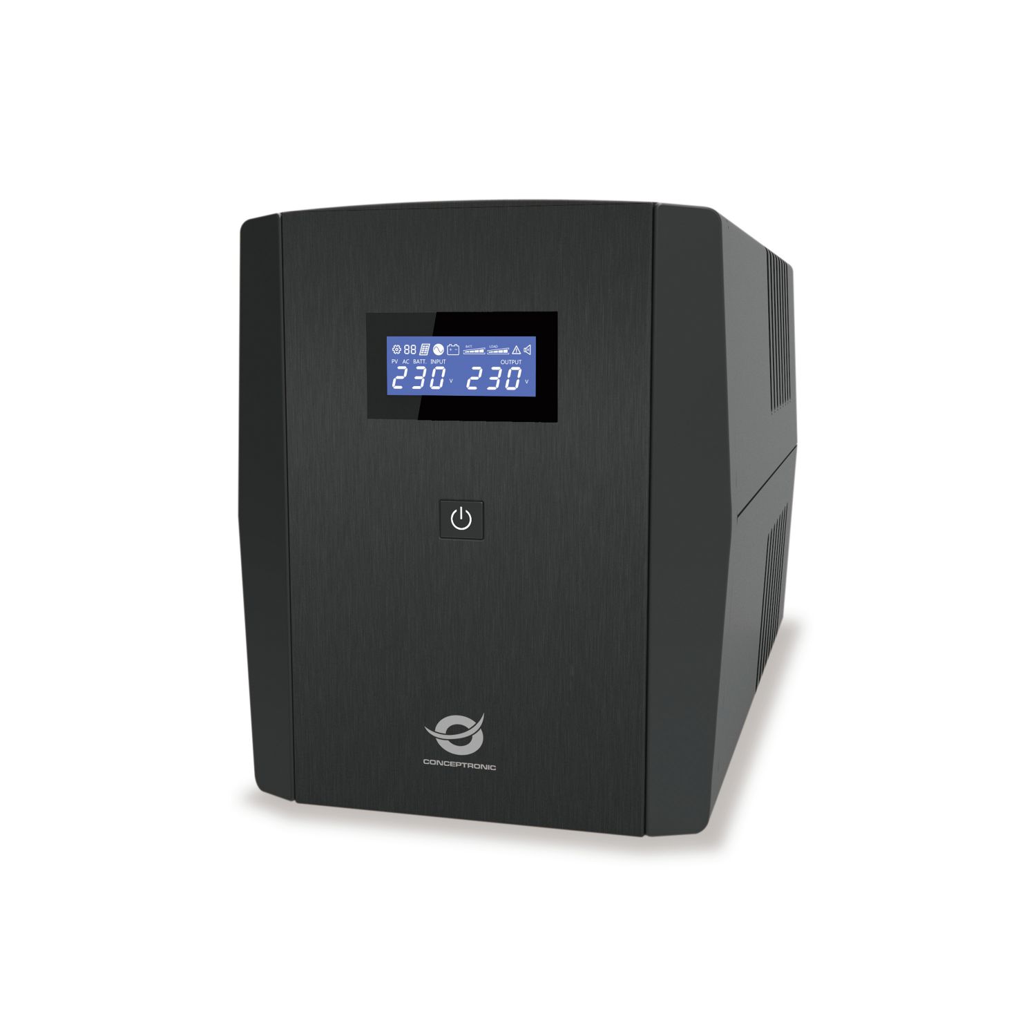 ZEUS03EP - S.A.I. CONCEPTRONIC 1200VA 720W LCD 5 Tomas 1xUSB-B 2.0 Negra (ZEUS03EP)