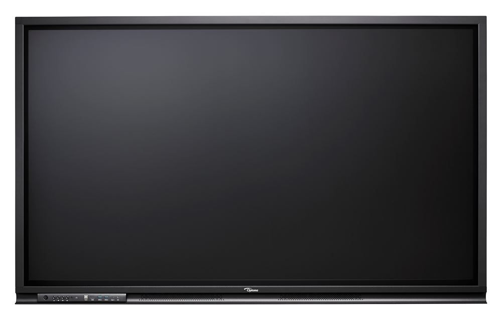 H1F0H04BW101 - Pantalla Interactiva Optoma 75? 3752RK 6ms LED 4K UHD Tctil 4xUSB 2.0 1xUSB 3.0 1xDP 1xVGA 3xHDMI 1xRJ45 Android 11 VESA Negra (H1F0H04BW101)