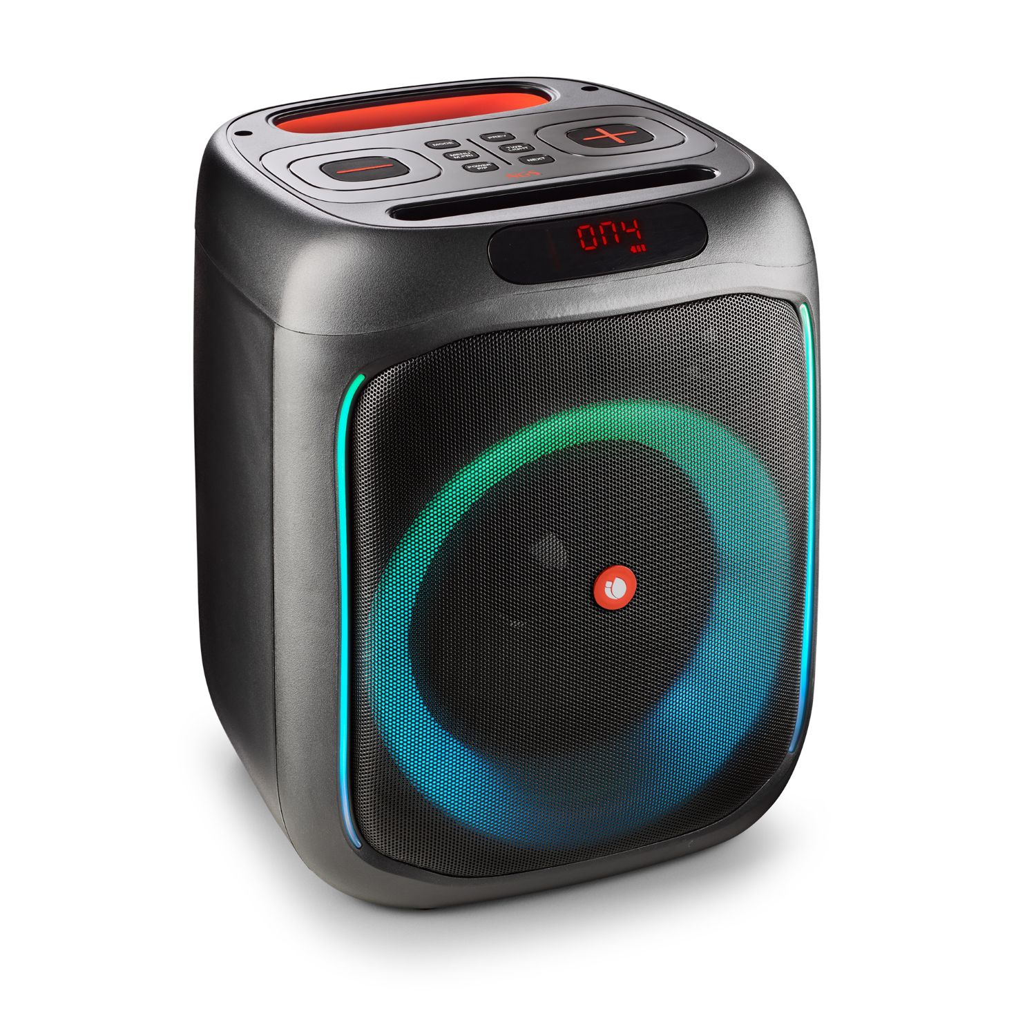 WILDSWAG - Altavoz Porttil NGS 80W LED Entrada Auxiliar Bluetooth 5.0 10m USB-A/C 3.5mm Negro (WILDSWAG)